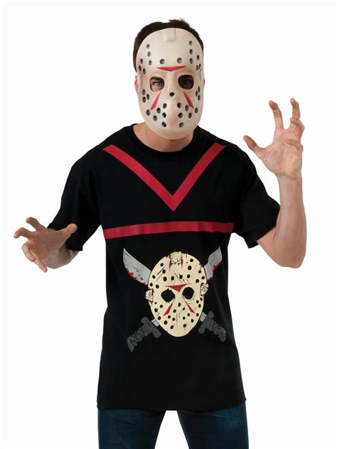 Adult Jason Shirt and Hockey Mask — Costume Super Center