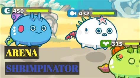 Destroy Double Poison Shrimpinator Gameplay Axie Infinity Dap