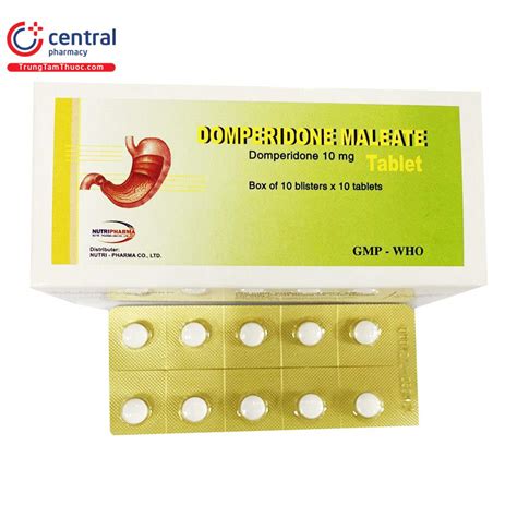 CHÍNH HÃNG Thuốc Domperidone Maleate 10mg Vidipha điều trị nôn