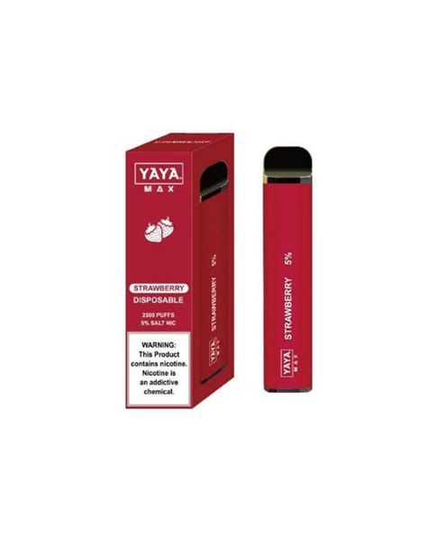 YAYA Max Disposable Vape Pen VapingeLiquid