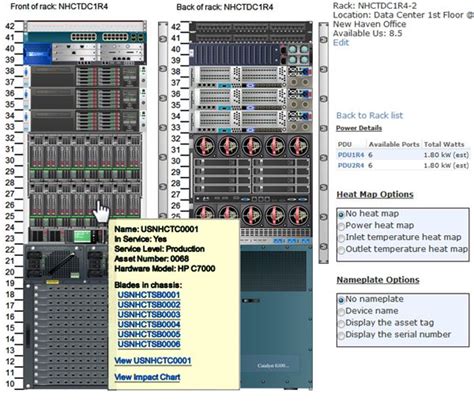 Data Center Rack Diagram Builder