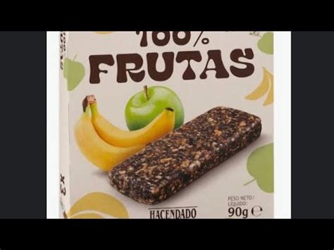 Nuevas Barritas Frutas De Mercadona Youtube