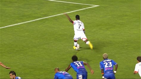 Goal Arnold Mvuemba Pen Estac Troyes Fc Lorient