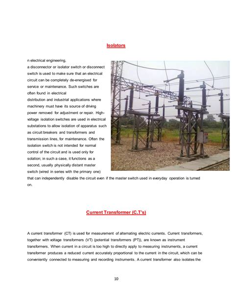 66 Kv Substation Pdf