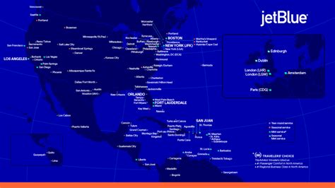 Jetblue Route Map - Lusa Sissie