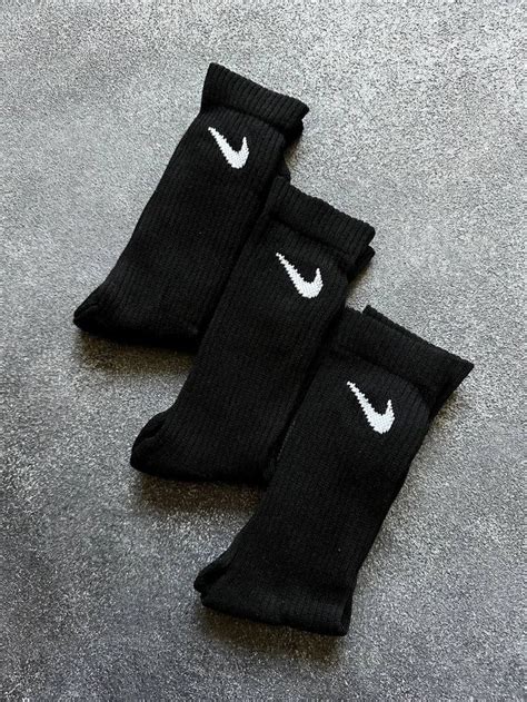 Nike Socks High Black Cotton Nike Socks Black Cotton Nike