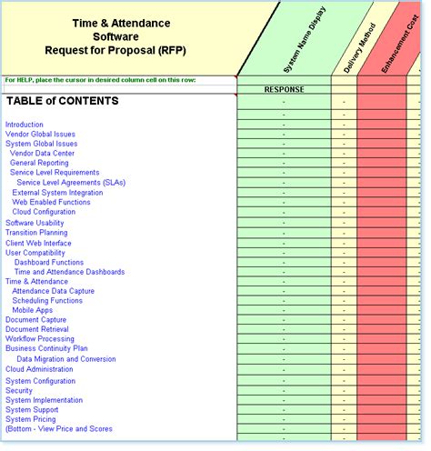 Free Rfp Scoring Template Excel Fill Out A Request Proposal In Mins