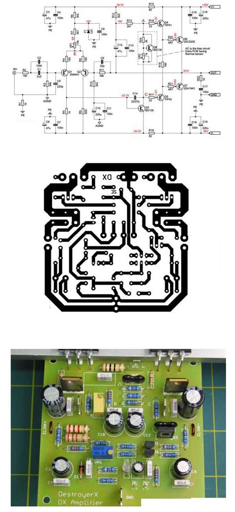 Sc Sa Amplifier Circuit Diagram Pcb Amplifier Pcb