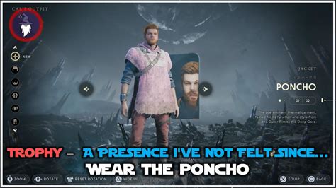 Star Wars Jedi Survivor Find And Equip The Poncho Trophy A