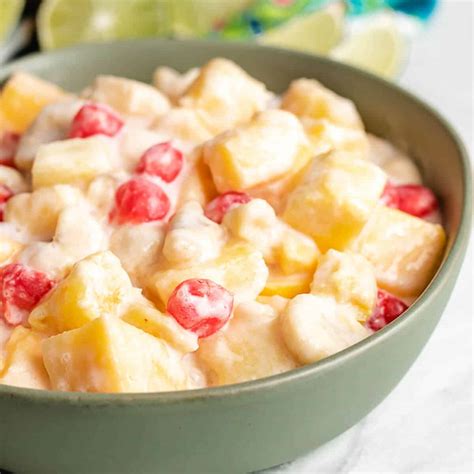 Tropical Fruit Salad With Coconut