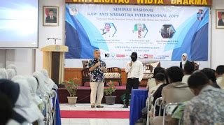 Ukm Granat Dpr Unwidha Seminar Hari Anti Narkotika Internasinal