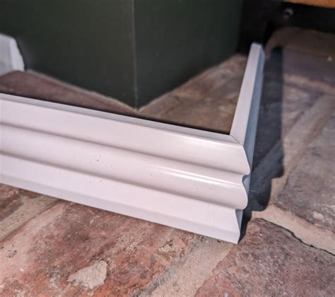 Premium Ogee PVC Skirting Board Durable High Quality Finish