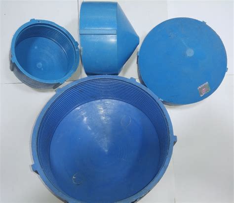 Mm Mm Plastic Pvc Casing Endcap Threaded Bottom Cap Conical