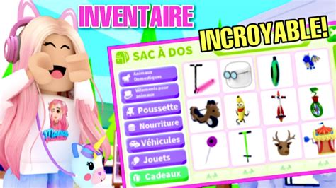 Mon Inventaire Incroyable Dans Adopt Me Je Vous Montre Enfin Tout