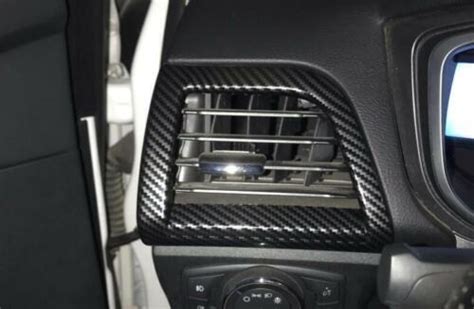 For Ford Mondeo Fusion 2013 2020 Carbon Fiber Console Left Air Outlet