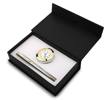 Golden And Silver Metal And Glass Watch Pen Corporate T Combo Set At Rs 500 Set In New Delhi