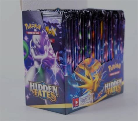 Pokemon Booster Box Hidden Fates Proxy Box | Etsy