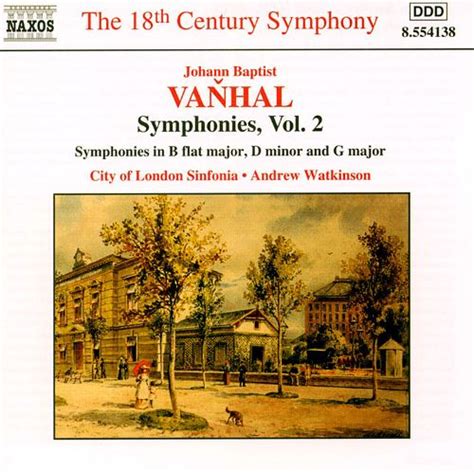 Best Buy Johann Baptist Vanhal Symphonies Vol Cd