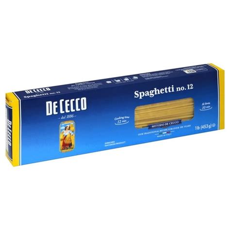 De Cecco Spaghetti No 12 16 Oz From Stater Bros Instacart