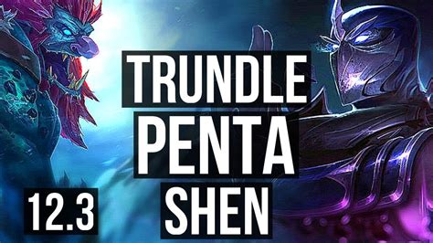 Trundle Vs Shen Top Penta Dominating Euw Diamond 123 Youtube