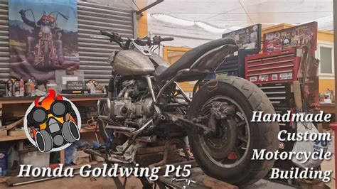 Honda Goldwing Rescue Pt5 Handmade Custom Bike Building Vlog Idea Honda Bike Vlog Youtube