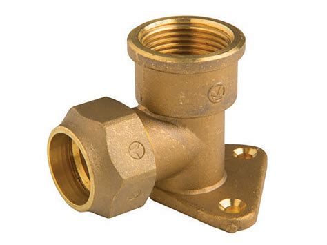 Brass Crox Bracket Elbow Mm From Reece