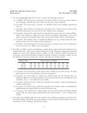 Ams Hw Fall Pdf Ams Statistical Laboratory Homework