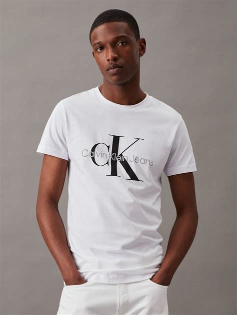 Core Monogram Logo Slim T Shirt Calvin Klein