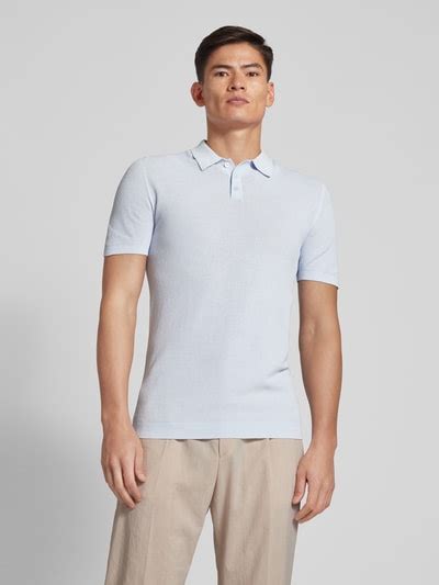 Drykorn Slim Fit Poloshirt Met Structuurmotief Model Triton In