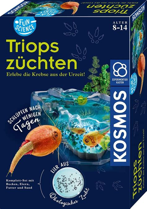 Kosmos Fun Science Triops Z Chten Urzeitkrebse Hautnah