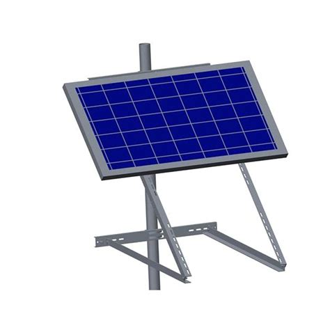 Adjustable Solar Side Pole Mount Bracket Fits Panels The Inverter