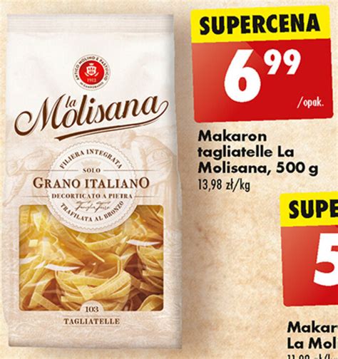 Promocja Makaron Tagliatelle La Molisana G W Biedronka