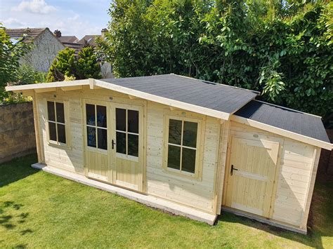 Dunster House Log Cabin Installation Assembly Grays Essex