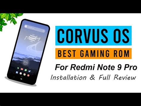 Corvus Os V For Redmi Note Pro S Curtana Best Gaming Rom