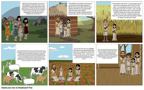 Neolithic revolution Storyboard by 857c74bc