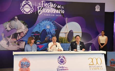 Presenta Jesús Chucho Nader Feria del Bicentenario Tampico 2023