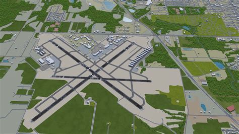 3D Model Abraham Lincoln Capital Airport Springfield - TurboSquid 2051737