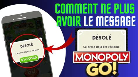 Explication Sur Les Liens D S Gratuit Monopoly Go Ce Prix A D J T