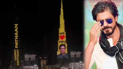 Burj Khalifa Lights Up For Shah Rukh Khan S Birthday Tujhe Dekha To Ye