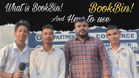 What Is Bookbin Morigaon College Youtube