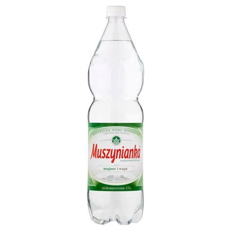 Muszynianka Naturalna Woda Niskonasycona CO2 1 5 L 12387741556 Allegro Pl