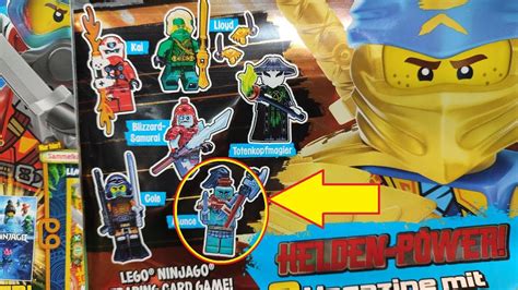 LEGO Ninjago Wundertüte mit 2 Magazinen LEGO Minifiguren und Extras