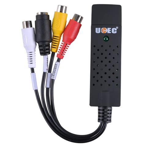 UCEC Capturadora De Video USB 2 0 Captura De Video Y Audio Con Cable De