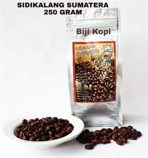 Jual KOPI ROBUSTA SIDIKALANG SUMATERA 250 GRAM BIJI KOPI SIDIKALANG