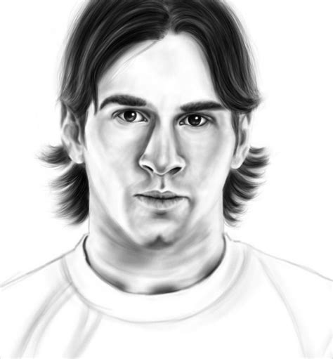 Dibujos De Jugadores De Fútbol Famosos Para Pintar Messi Cristiano Y