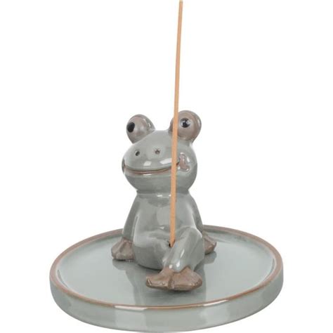 Grenouille Br Leur D Encens Mini Figurines D Animaux C Ne Porte Encens