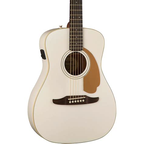 Fender California Malibu Player Acoustic Electric Guitar Arctic Gold