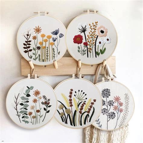 Embroidery Cross Stitch Kit Set For Beginners Handmade Diy Craft K