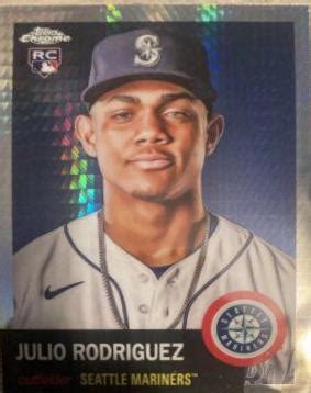 Julio Rodriguez Prism 171 Prices 2022 Topps Chrome Platinum