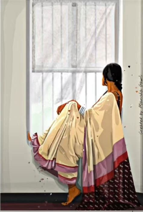 Pin By Parvin Canteenvala On Love You Indian Illustration Modern